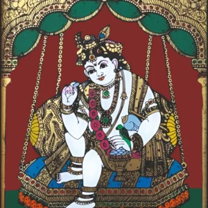 Baby Krishna on the Swing Baby Krishna on the Swing
