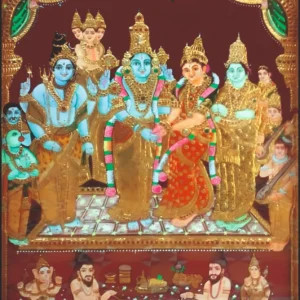 The Wedding of Sita and Rama (Seetha Rama Kalyanam)