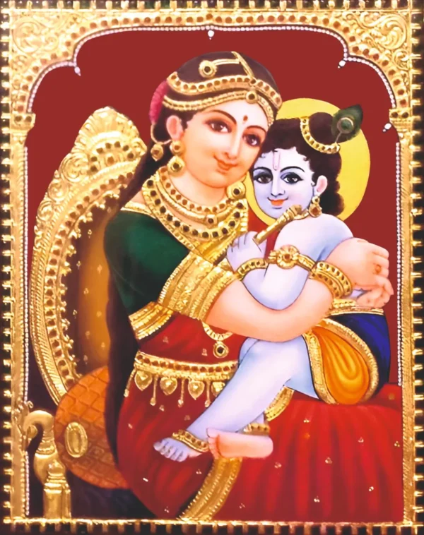 Yashoda with Baby Krishna